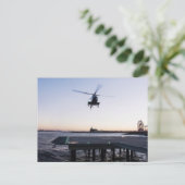 Carte Postale Hélicoptère à Paulus Hook Heliport, Jersey City (Debout devant)