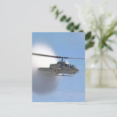 Carte Postale hélicoptère cobra (Debout devant)