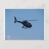 Carte Postale Hélicoptère coloré E120 (Devant)
