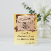 Carte Postale Hélicoptère Da Vinci 🚁 Budget ✨ (Debout devant)