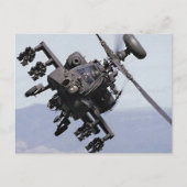 Carte Postale Hélicoptère d'attaque Aapache (Devant)