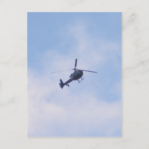 Carte Postale Hélicoptère Gazelle