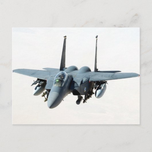 Carte Postale hélicoptère militaire cool Black-Hawk f-15 (Devant)