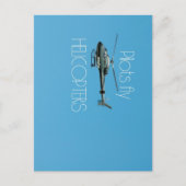 Carte Postale Hélicoptères Pilot (Devant)