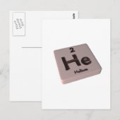 Carte Postale Helium (Devant / Derrière)