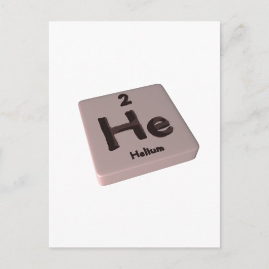 Carte Postale Helium (Devant)