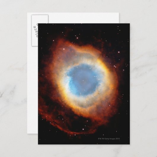 Carte Postale Helix Nebula (Devant / Derrière)