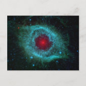 Carte Postale Helix Nebula, Belles Étoiles dans la Galaxie (Devant)