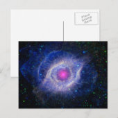 Carte Postale Helix Nebula NASA Purple (Devant / Derrière)
