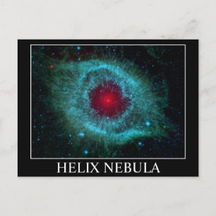 Carte Postale Helix Nebula - Notre Avenir En 5 Milliards D'Année