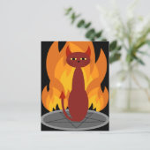 Carte Postale Hell Cat (Debout devant)