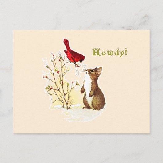 Carte postale Hello Bunny (Devant)