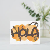 Carte Postale Hello en Espagne (Debout devant)