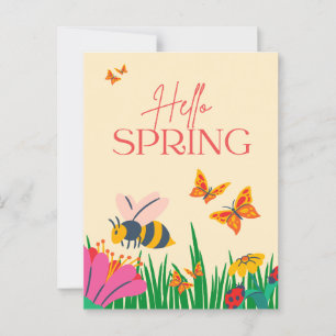 Carte Postale Hello spring