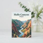Carte Postale Hells Canyon, Oregon (Debout devant)
