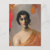 Carte Postale Helmi Biese Cheveux foncés Mörkhårig Tummatukkaine (Devant)