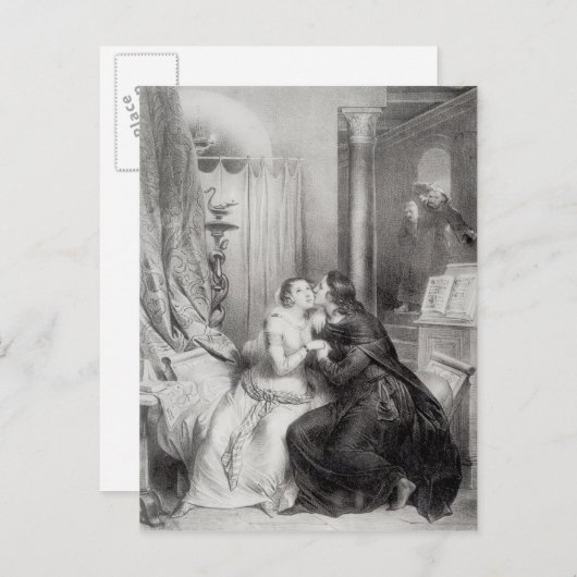 Carte Postale Heloise et Abelard (Devant / Derrière)