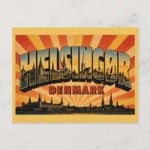 Carte Postale Helsingør Danemark Château de Kronborg