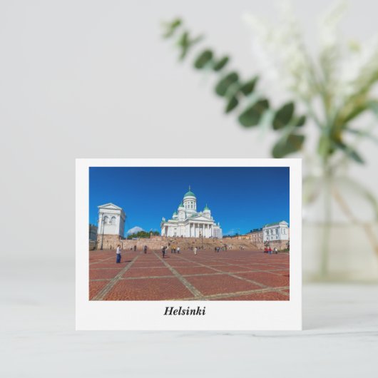 Carte postale Helsinki (Debout devant)