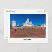 Carte postale Helsinki (Devant / Derrière)