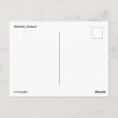 Carte postale Helsinki (Dos)