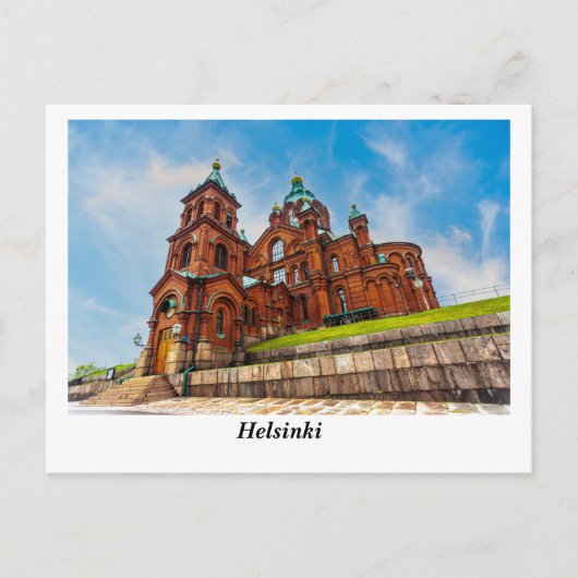 Carte postale Helsinki (Devant)