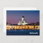 Carte Postale Helsinki, Finlande (Devant / Derrière)
