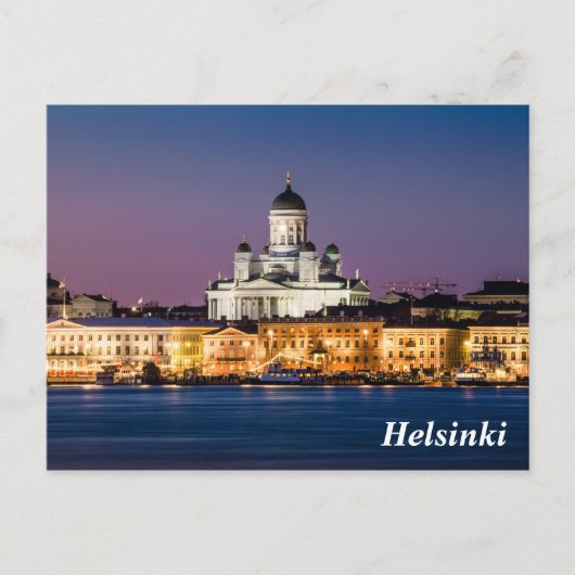 Carte Postale Helsinki, Finlande (Devant)