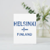 Carte Postale Helsinki Finlande Designs (Debout devant)