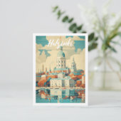 Carte Postale Helsinki Finlande Lieu de voyage célèbre (Debout devant)