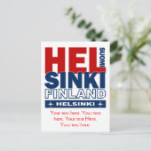 Carte postale Helsinki - personnalisable (Debout devant)