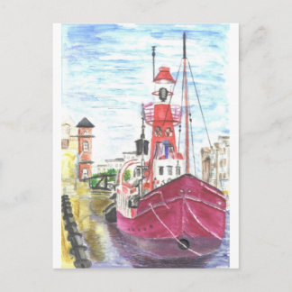 Carte Postale Helwick Tug Bateau Swansea