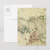 Carte Postale Hémisphère Nord 2 (Devant / Derrière)