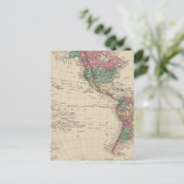 Carte Postale Hémisphère occidental 2 (Debout devant)