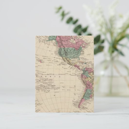 Carte Postale Hémisphère occidental 2 (Debout devant)