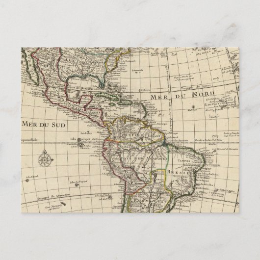 Carte Postale Hémisphère occidental 2 (Devant)