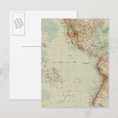 Carte Postale Hémisphère occidental 3 (Devant / Derrière)