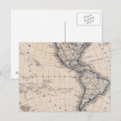 Carte Postale Hémisphère occidental 6 (Devant / Derrière)