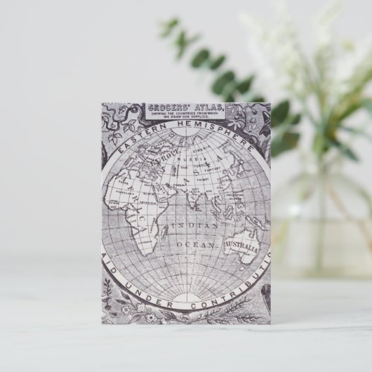 Carte Postale Hémisphère oriental (Debout devant)