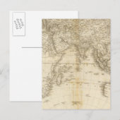 Carte Postale Hémisphère oriental 3 (Devant / Derrière)