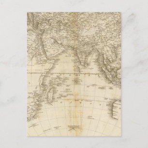 Carte Postale Hémisphère oriental 3