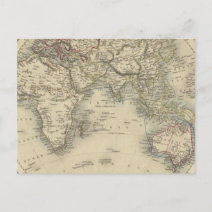 Carte Postale Hémisphère oriental 4