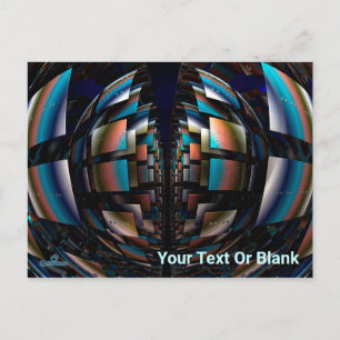 Carte Postale Hémisphères concentrés