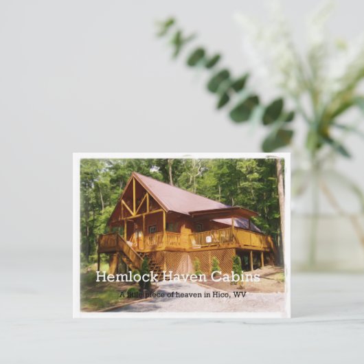 Carte postale Hemlock Haven (Debout devant)