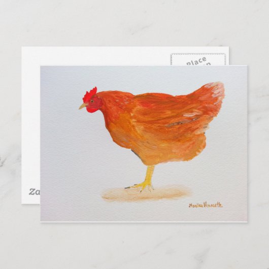 Carte Postale Hen (Devant / Derrière)