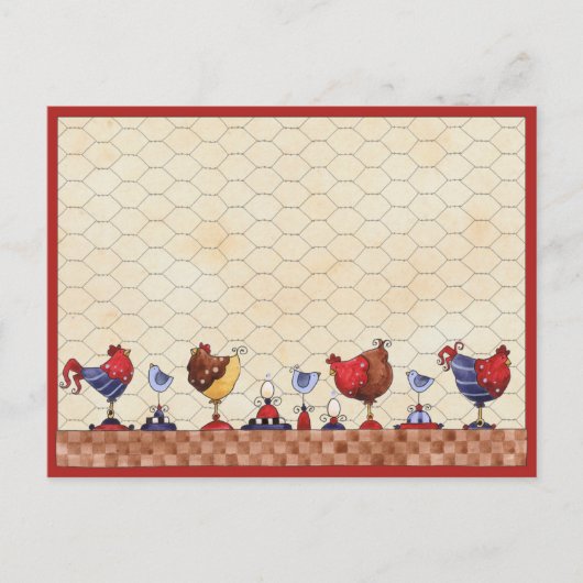 Carte postale Hen House (Devant)