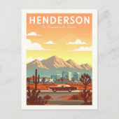 Carte Postale Henderson Nevada vintage (Devant)