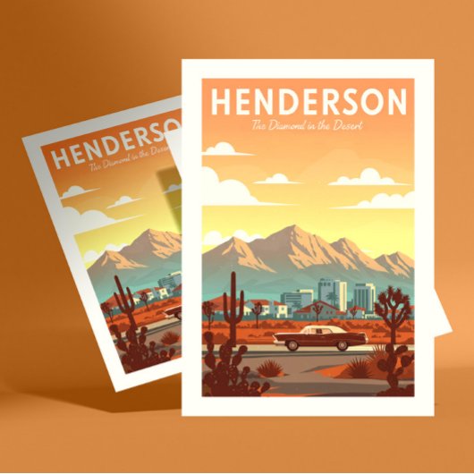 Carte Postale Henderson Nevada vintage