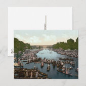 Carte Postale Henley Regatta, Henley-on-Thames, c.1895 (Devant / Derrière)