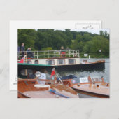 Carte Postale Henley sur Thames, Bateau traditionnel (Devant / Derrière)